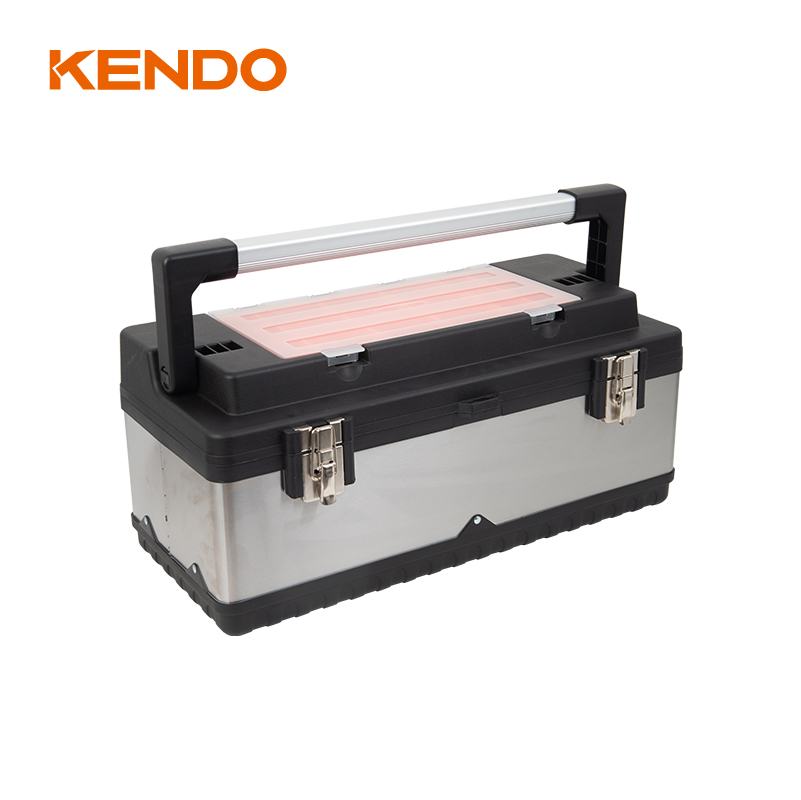 (23-1/5')Kotak Alat Plastik & Baja Tahan Karat 59cm