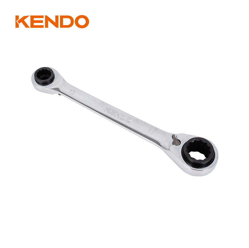 Kunci pas ratchet 4-in-1