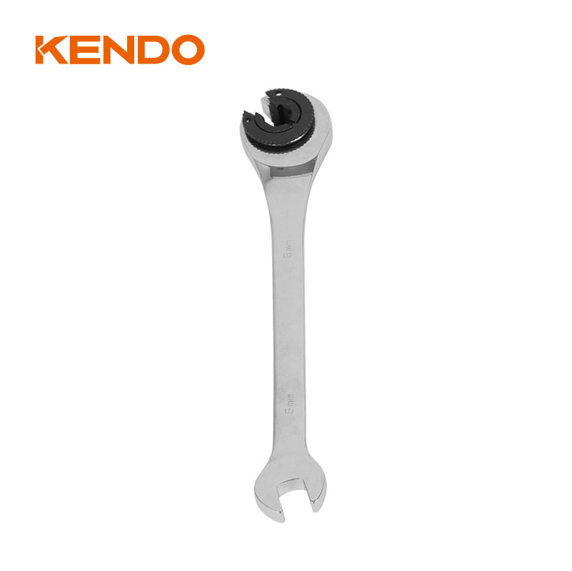 4pc Flare Nut Ratchet Wrench Set