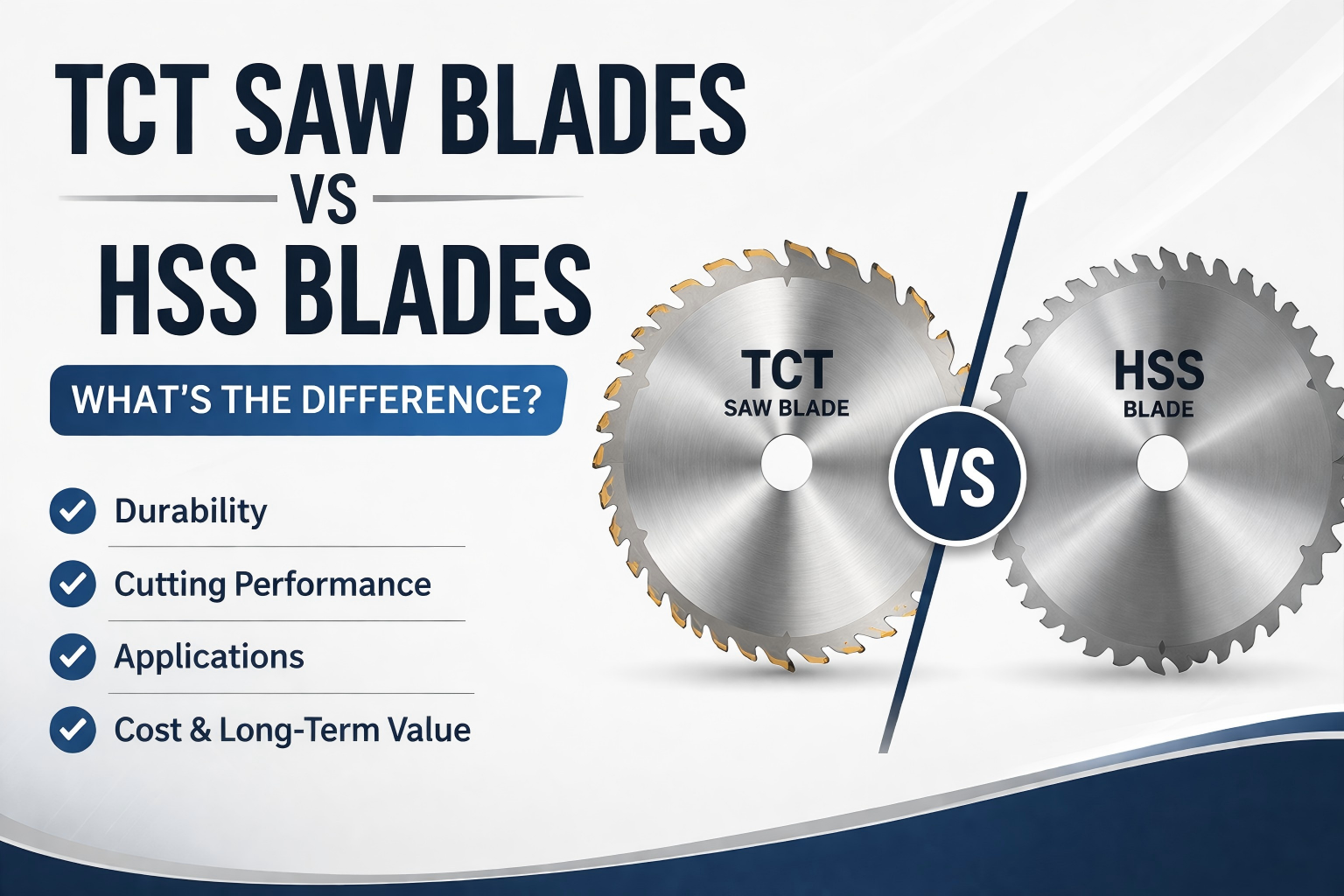 Pisau Gergaji TCT vs Pisau HSS: Apa Bedanya?
