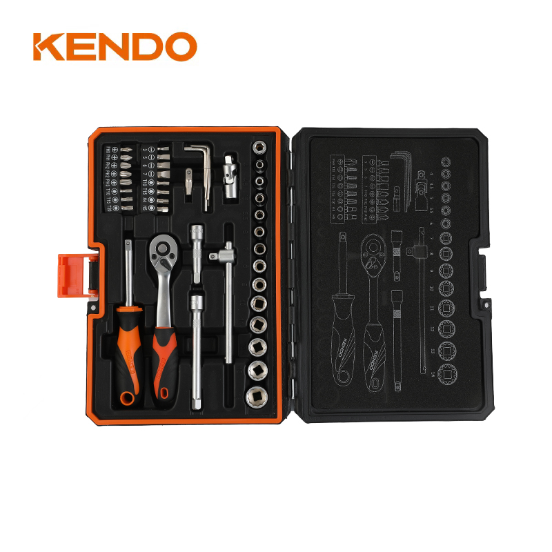 42 buah 1/4' Set Soket Dr