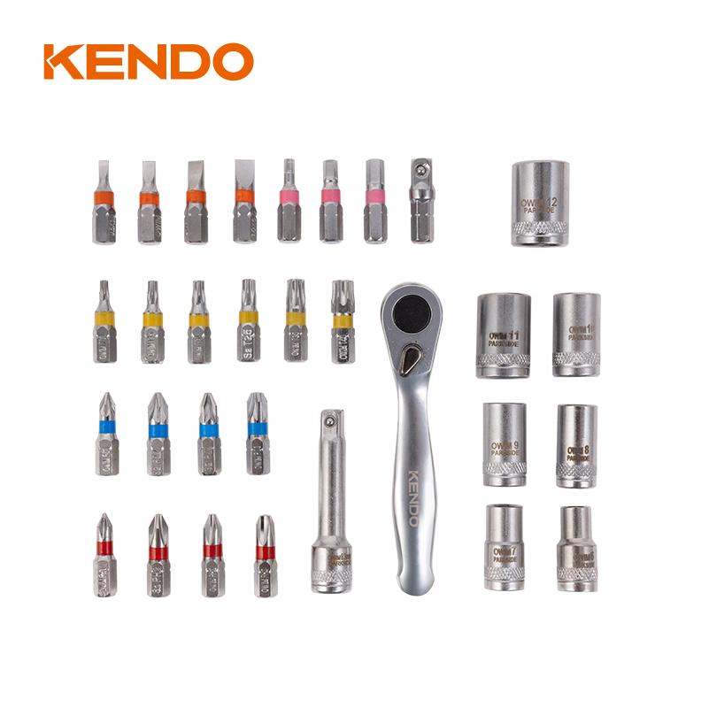 31PC Ratchet Wrench Bits Set