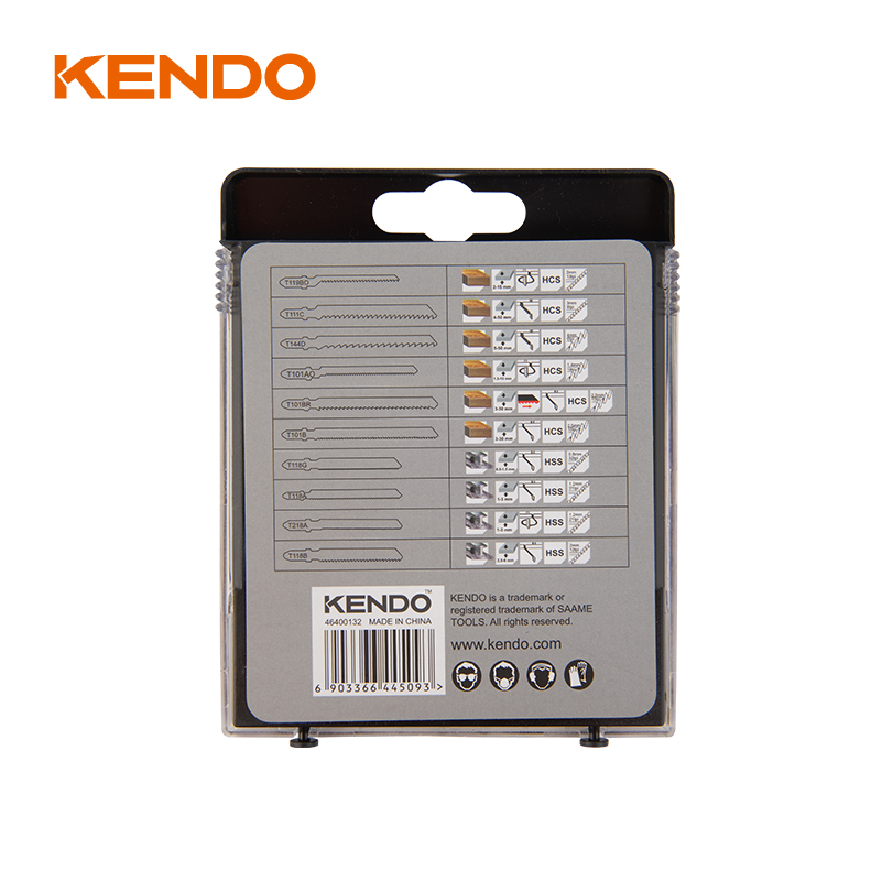 Set Pisau Gergaji Jig Tipe T-shank 10 buah