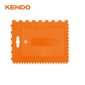 2 buah pengikis plastik dengan gigi