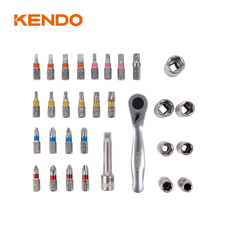 31PC Ratchet Wrench Bits Set
